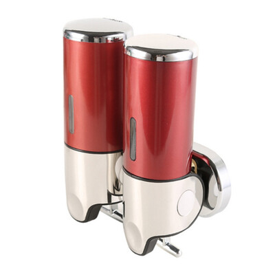 

ABS Plastic Dispensador Wall-Mountedbath Hand Soap Dispenser Single Double Liquid Soap Dispenser 500Ml1000Ml1500Ml