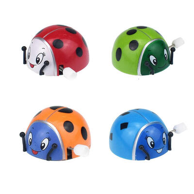 

Somersault Rotatable Ladybug Chain Clockwork Wind-up Toy Educational Toys