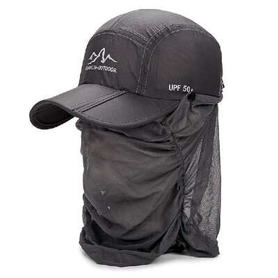 

Outdoor UV Protection Folding Sun Hat Fishing Hiking Sun Cap with Face Neck Flap Cover