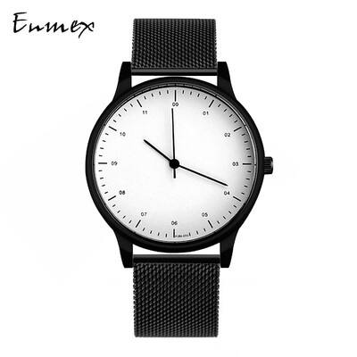 

Enmex European&American Fashion Design watches simple Aesthetics simple fresh Mens&Womens watches in Qixi Festivals Gif