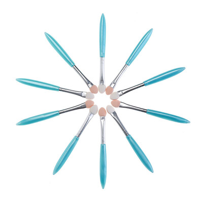 

〖Follure〗10Pcs Makeup Eye Shadow Eyeliner Brush Sponge Applicator Tool Makeup Tool