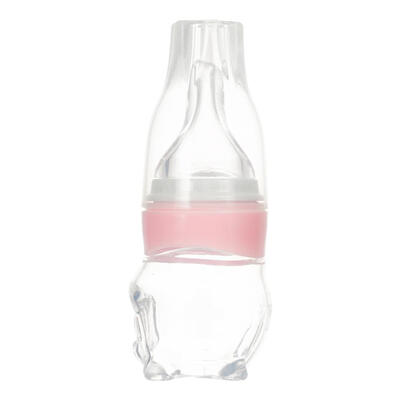 

Baby Nipple Shape Medicine Water Feeder Silicone Pacifier Bottle with Scale