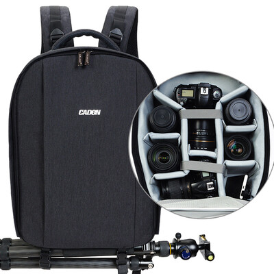 

〖Follure〗CADEN Camera Backpack Shoulder Bag Compact Waterproof For Nikon For Sony