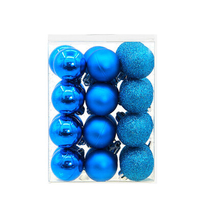 

Gobestart 24Pcs Christmas Balls Baubles Party Xmas Tree Decorations Hanging Ornament Decor