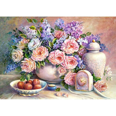 

5D DIY Full Drill Square Diamond Painting Flowers Embroidery Mosaic Kits