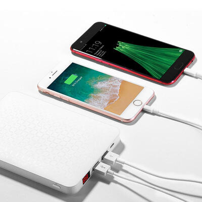 

HOCO J29 Universal External Battery Double USB Charging Ultrathin 10000mAh Li-polymer Portable Power Bank