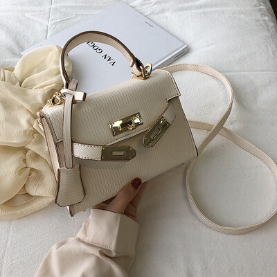 

Summer small bag ins girl handbag new 2019 Korean version 100 lap texture Kelly bag single shoulder slanted girl bag