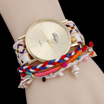 

New unisex belt watch fake three-eye calendar quartz watch AliExpress explosion model factory direct sales