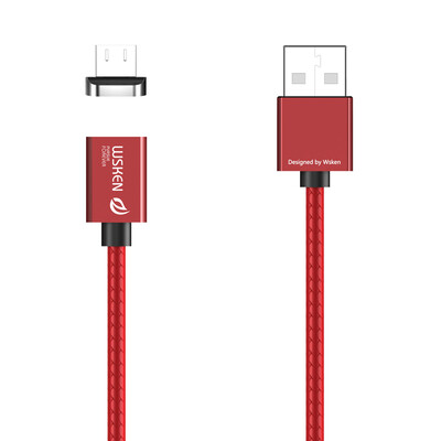 

WSKEN X1 Metal Magnetic Cable Micro USB 5-pin for Android Charger Cable Date Line Converter