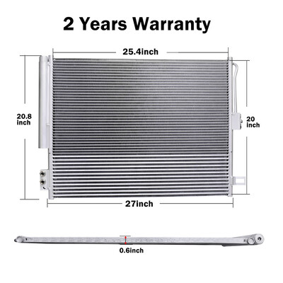

3893 AC Condenser For Jeep Grand Cherokee 57 36 64 Dodge Durango repalcement