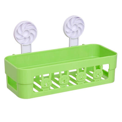 

Rabbit Square Rack Kitchen Drain Rack Bathroom Storage Rack Suction Cup