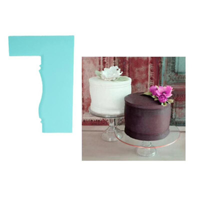 

1 Pcs Plastic Sawtooth Cake Scraper Edges Fondant Cream Mousse Blade Dough Smoother Tool DIY Decorating Spatula