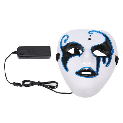 

LED Light Mask EL Wire Mask AA Battery Three Gear Cosplay Mask Dance Costume Party Cool Props