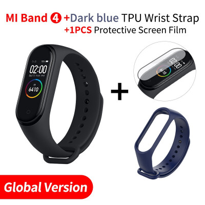 

Newest 2019 Original Xiaomi Mi Band 4 Smart Color Screen Bracelet Heart Rate Fitness 135mAh Bluetooth50 50M Swimming Waterproof