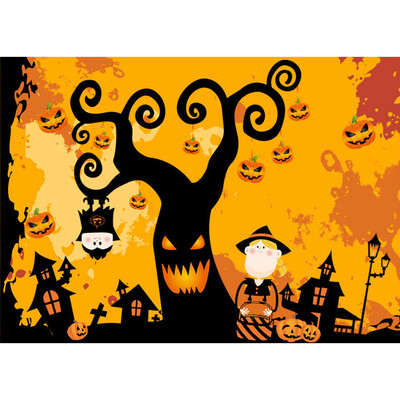 

〖Follure〗Happy Halloween Household Room Wall Sticker Mural Decor Decal Removable Skeleton