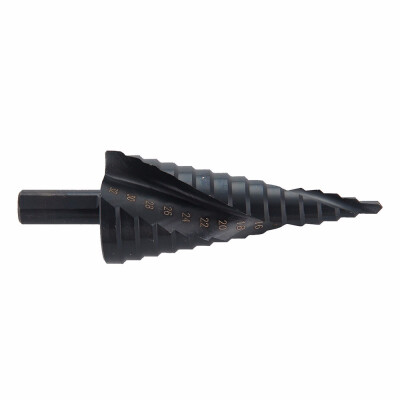 

〖Follure〗Spiral Step Cone Drill Bit Metal Hole Cutter Titanium Nitride Coated 4-32mm