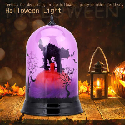 

Halloween Pumpkin Color Flash Light Lamp Halloween Party Festival Decor Color Flash Halloween Light Gift