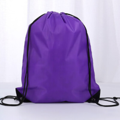 

School Drawstring Bag Boys Girls Swim Gym Sack Dance PE Shoe Sport Backpack