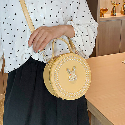 

Net red cute handbag female bag 2019 new wild shoulder bag summer small fresh ins foreign gas Messenger bag