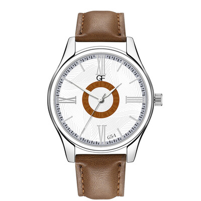 

Gobestart Hot Man Leather Watch Whatever Late Anyway Letter Watches New Pointer glow