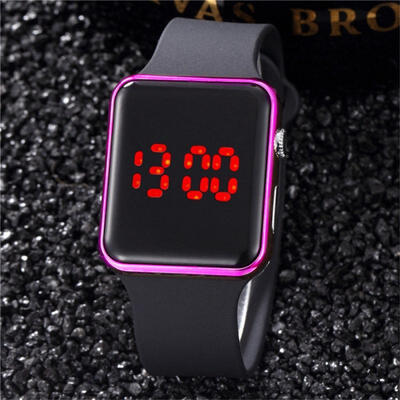 

Fashionable Square LED Digital Sports Watch Waterproof LED Wrist Watch