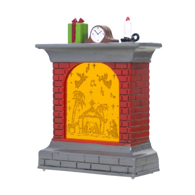 

Fireplace Design Christmas Decorations Home Lantern Led Lamp Decoration New Year Holiday Ornaments Gifts
