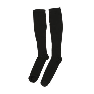 

Kozart Womens Nylon Compression Outdoor Anti-Fatigue Knee High Stockings Compression Support Sport Socks Black
