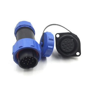 

SP21 IP68 Waterproof Connectors Circular Socket 21mm 2Pin 3Pin 4Pin 5Pin 7Pin 9Pin Multipole Plug