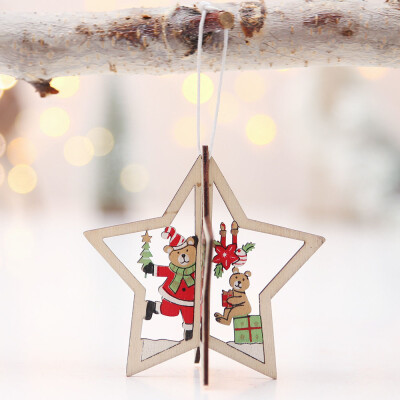 

Tailored Christmas Tree Pendant Hanging Home Ornament Christmas Decoration A