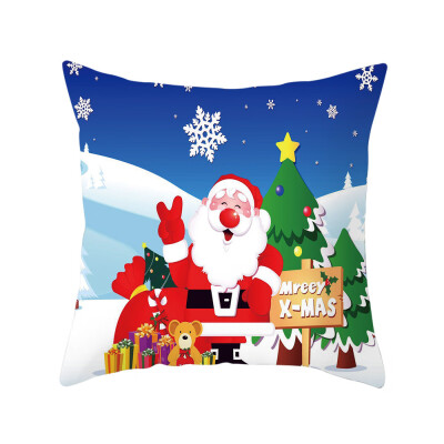 

Tailored Merry Christmas Super Soft Square Throw Pillow Pillow Cover 45x45cm Home Decor