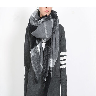 

Salybaby Double Pane Printing Imitation Cashmere Scarf Shawl Scarves Thickened