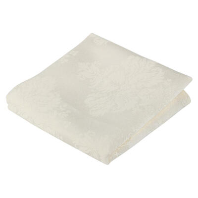 

Greensen 19691969in White Dinner Napkin Retro European-Style Luxury Cloth Napkin for Banquets