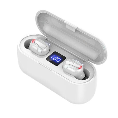 

Portable TWS 50 Stereo Wireless Earphone Waterproof Mini BT Earphones with Dual Microphone for Smartphone