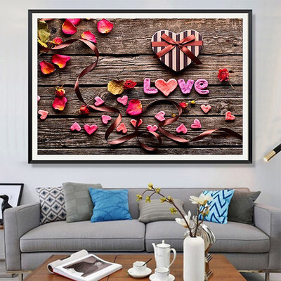 

Diamond Painting Flower 5D Full Square Diamond Mosaic Picture Rhinestone Diamond Embroidery Love Gift Home Decoration