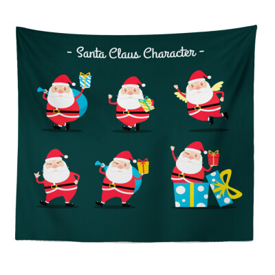 

Toponeto Merry Christmas Beach Cover Up Tunic Tapestry Tablecloth Home Decoration