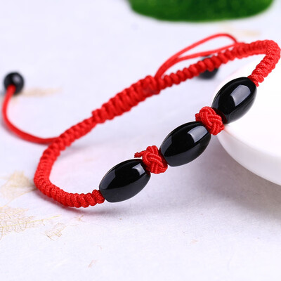 

The birth year red rope couple bracelets national wind jewelry