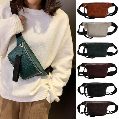 

Tailored Womens crocodile leather multicolor chest bag fashion high quality handbag
