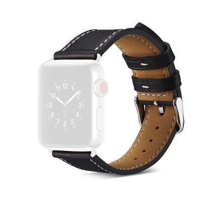 

〖Follure〗For Apple Watch Series 1234 4244mm Deluxe Leather Flash Bracelet Watch Strap