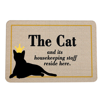 

Toponeto Letter Funny Welcome Home Entrance Floor Rug Non-slip Doormat Outdoor Mat
