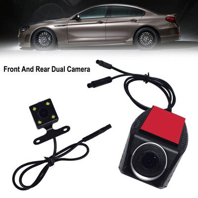 

Tailored New Front And Rear Dual Camera For Cars 170°Wide Angle 720P Driving Recorder