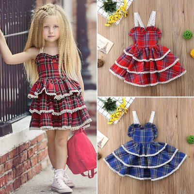 

Flower Girl Princess Dress Kid Baby Party Wedding Pageant Formal Dresses Clothes