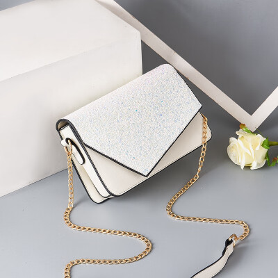 

Baggage ladiesnew Korean version of Chaozhou oblique Bag ins fashion Baitao Xiaofangbao ladys one-shoulder bag in summer