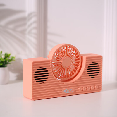 

Mini BT Speaker with Fan Wireless Phone Speaker Multi-functional Portable Sound Box Support TF Card AUX IN MP3 Player