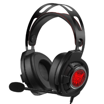 

ONIKUMA M190 PRO 35mm Wired Gaming Headset Over Ear PC Headphones Noise Canceling E-Sport Earphone with Mic LED Lights Volume Con