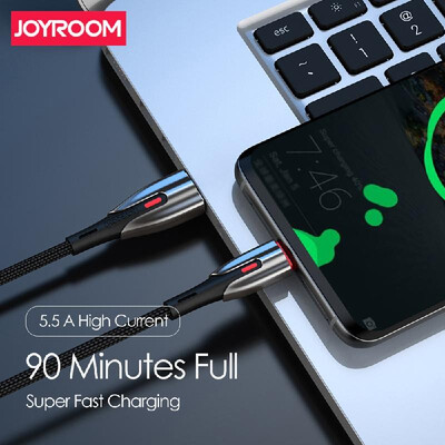 

Joyroom Data Cables Zinc Alloy Quick Charge 55A Type-c USB Line