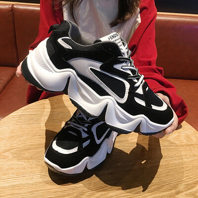 

Fashion Torre shoes female ins tide summer net red student breathable sneakers original wind Joker running shoes