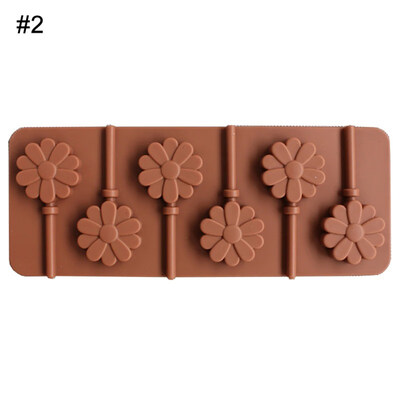 

Lollipop Silicone Mold Chocolate Cake Fondant Cookie Mould DIY Baking Tools