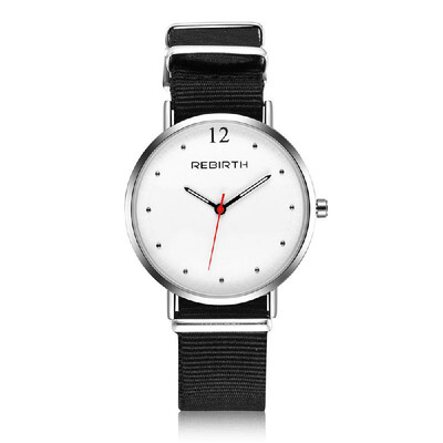 

REBIRTH Fine Quality Movement Square Watch For Both Men&Women Quartz Watches GreenBlack