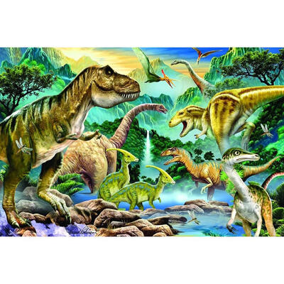 

5D DIY Full Drill Diamond Painting Dinosaurs River Cross Stitch Embroidery