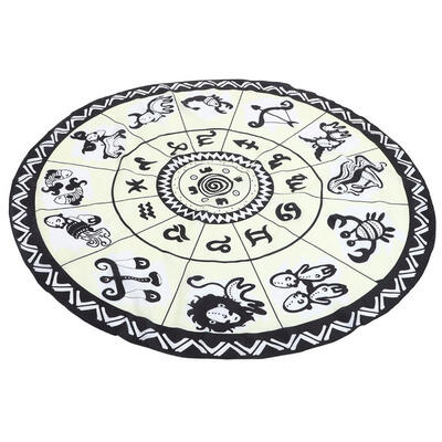 

Greensen Portable Summer Printed Round Beach Towel Tapestry Throw Blanket Shawl Carpet Mat
